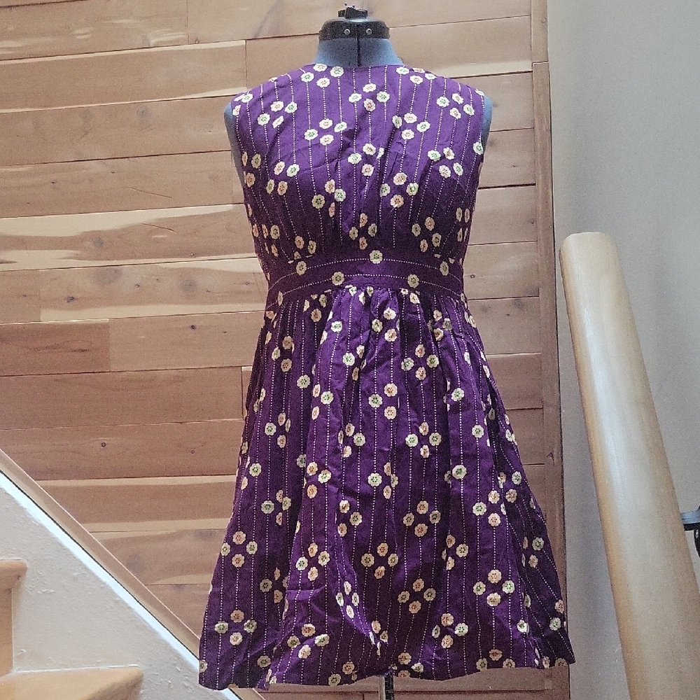 Floral Purple Dress